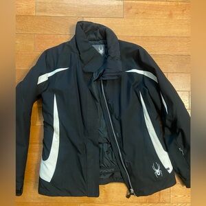 Black and white Spyder jacket